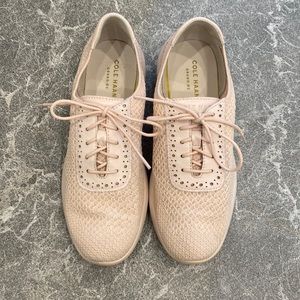 Cole Haan pink tennis shoes